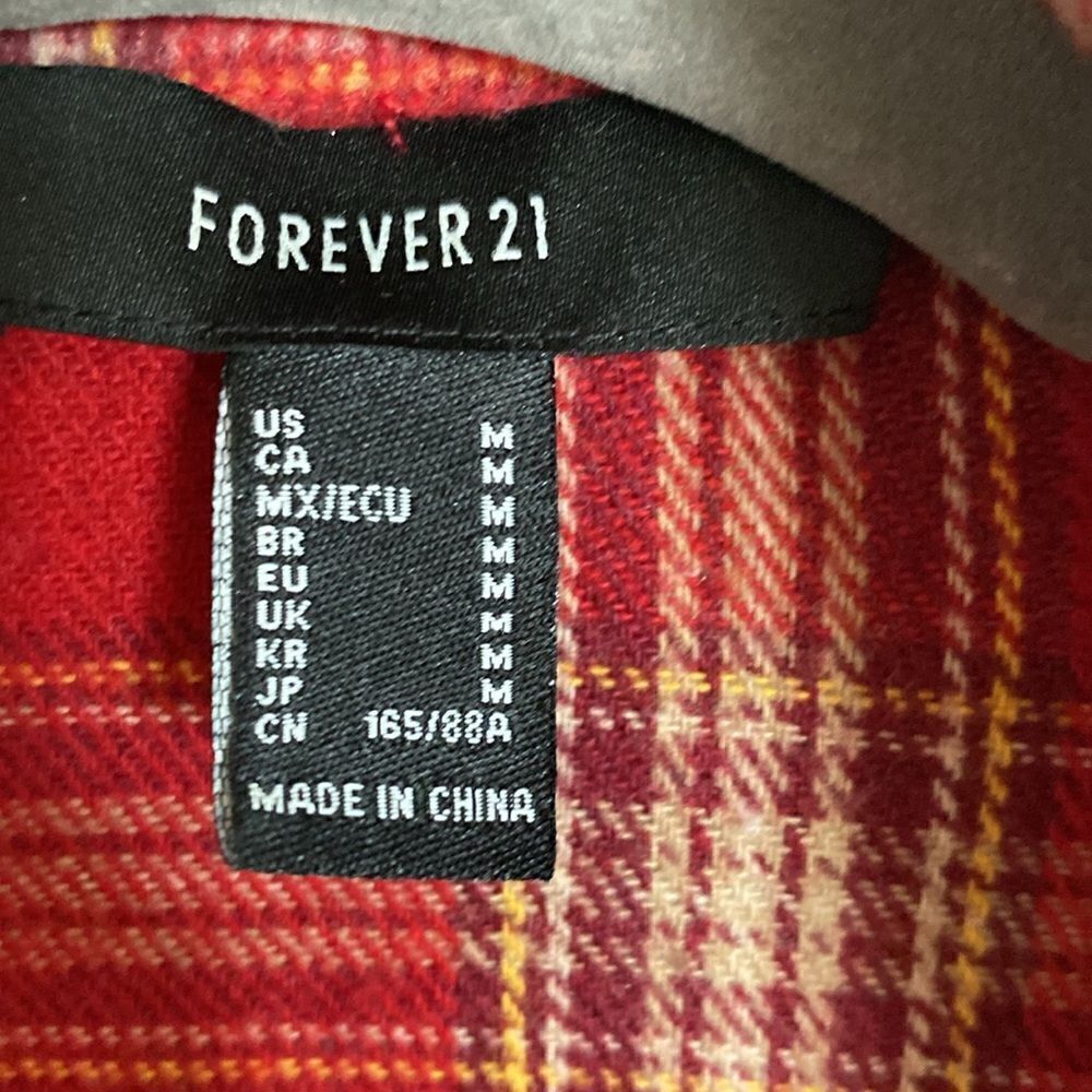 Heavy Red Flannel - Picture 5 of 6